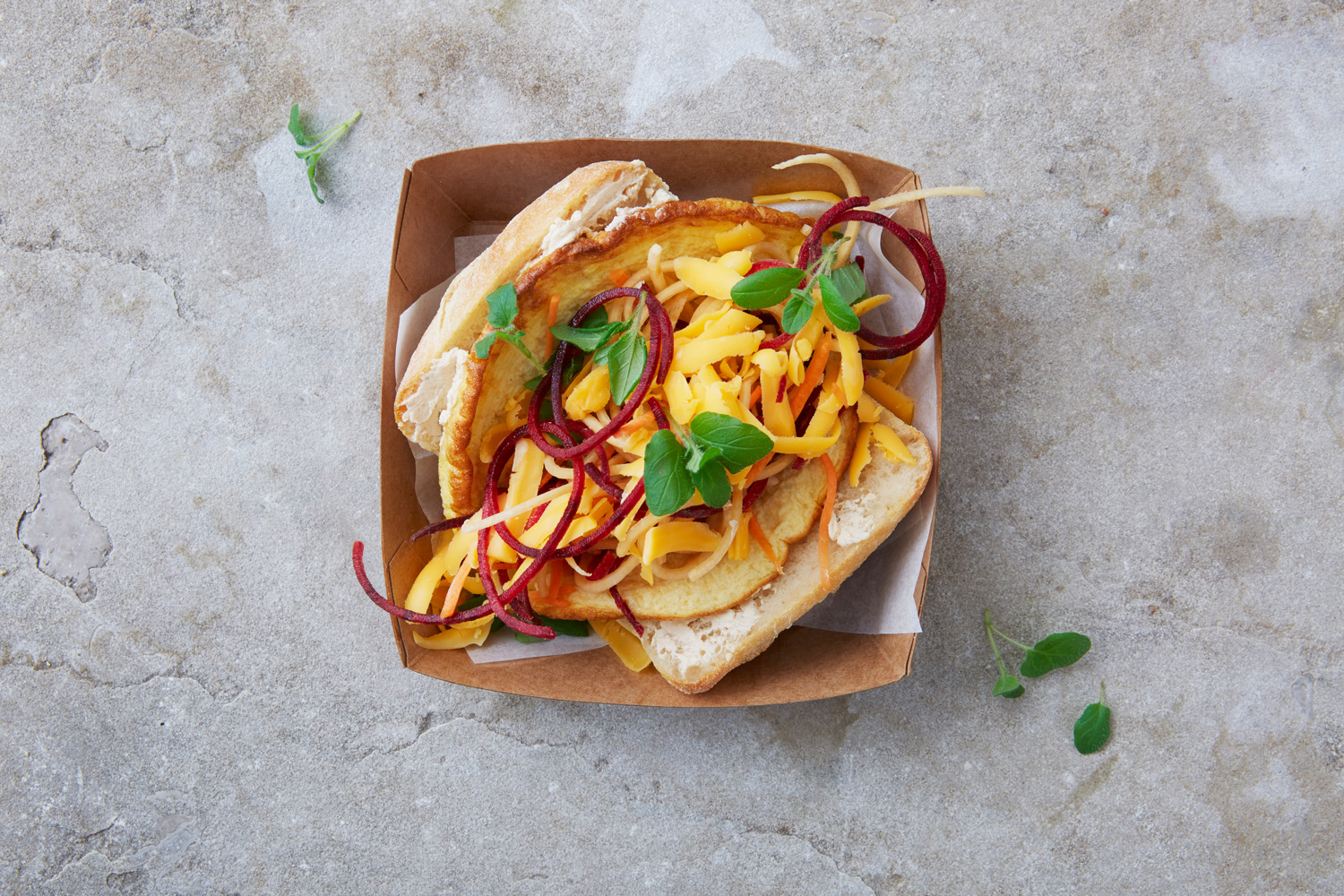 50 neutrale Omeletts 